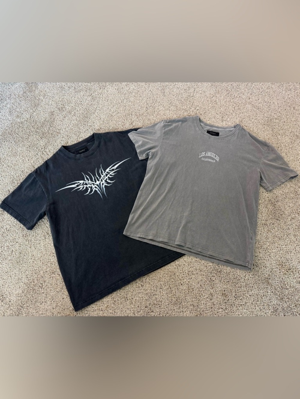 *BUNDLE* PacSun Black & Gray Short Sleeve Graphic Tee